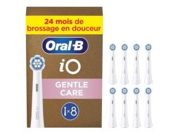 Szczotki Braun Oral-B iO Delikatne czyszczenie Wymienne szczotki / Szczotki przypinane 8 szt.