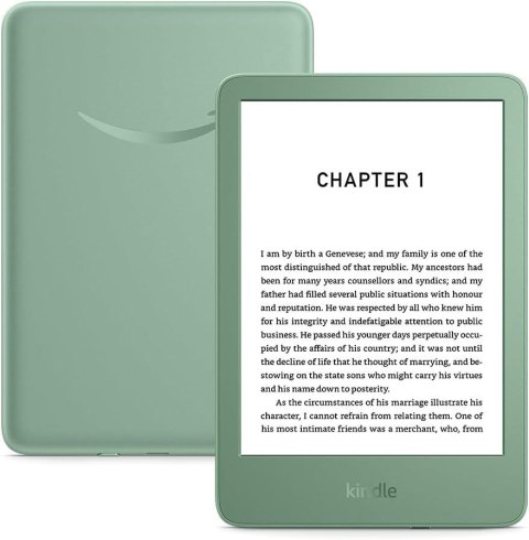 Ebook New Kindle (11th Generation) - 2024 release 6" glare-free 16GB Wi-Fi (Without Lockscreen Ads) Matcha