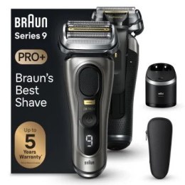 Braun Series 9 Pro+ 9565cc Wet & Dry Golarka foliowa Przycinarka Metaliczny