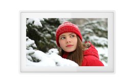 Denver PFF-1021WHITE cyfrowa ramka na zdjęcia Biały 25,6 cm (10.1