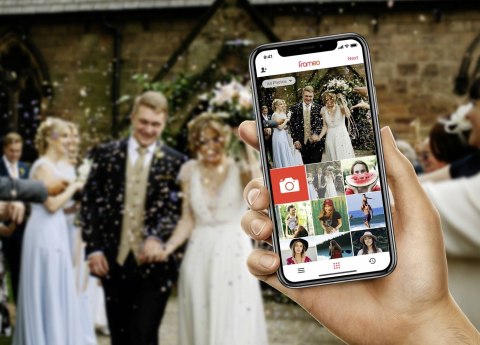 Denver PFF-1037B cyfrowa ramka na zdjęcia Czarny 25,6 cm (10.1") Ekran dotykowy Wi-Fi