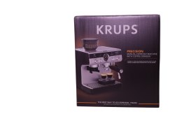 Krups XP801T Precision Espresso Machine, czarno-srebrny