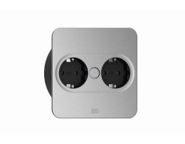 Bachmann TWIST 2 kwadratowe srebrne 2xCEE7/3, 2,0m AEH