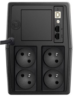 PowerWalker VI 1000 SCL FR Technologia line-interactive 1 kVA 600 W 4 x gniazdo sieciowe