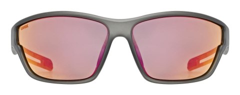 Uvex 5330872213 okulary sportowe Unisex Oprawki pełne Szary