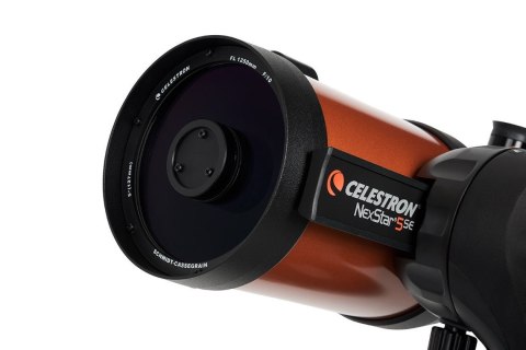 Celestron Nexstar 5SE Catadioptric 295x Czarny, Pomarańczowy