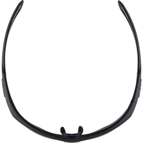 Okulary na rower ALPINA NYLOS HR czarne mat szkło czarne lustro Cat.3