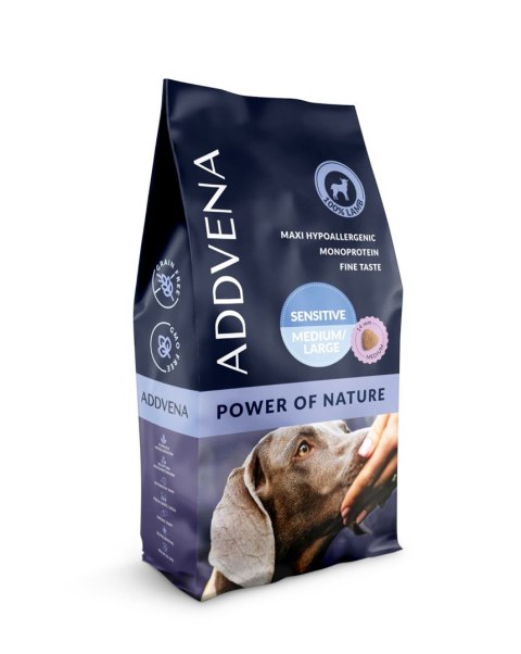 ADDVENA POWER OF NATURE Sensitive dla psów wrażliwych średnich i dużych ras 10kg
