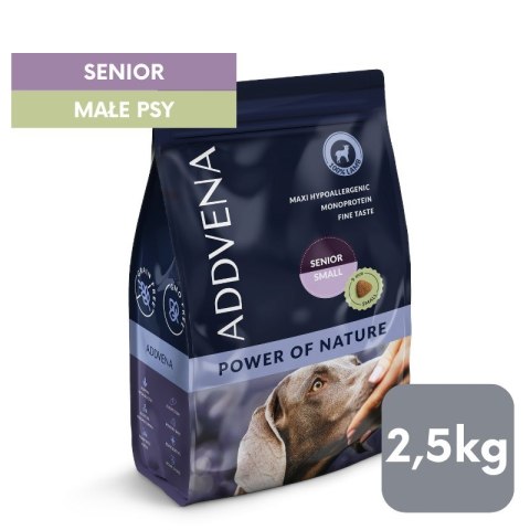 ADDVENA POWER OF NATURE dla starszych psów małych ras 2,5kg