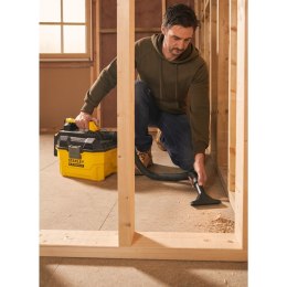 Stanley FATMAX SFMCV002B-XJ odkurzacz 7,5 l Bęben próżniowy Suchy i Mokry Bez worka