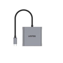 Unitek V1404A Adapter USB-C na 2x port DP 1.4 8K 60Hz
