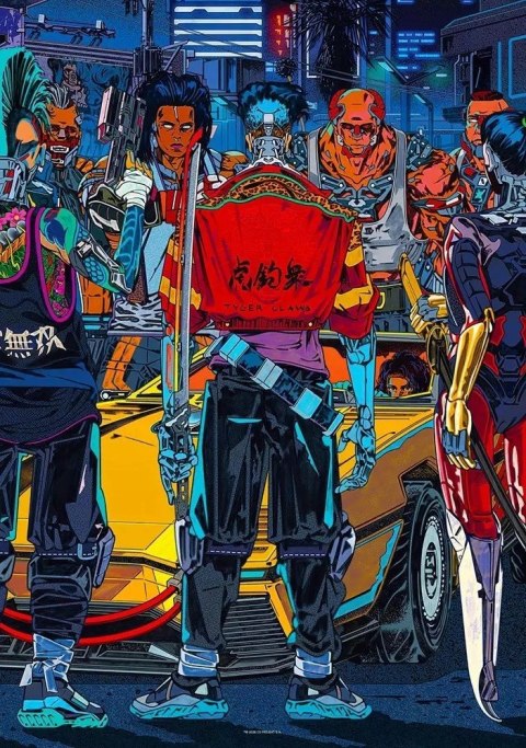 Good Loot Comic Book Puzzle: Cyberpunk 2077 Kickdown, 1000 elementów