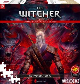 Good Loot Comic Book Puzzle: The Witcher (Wiedźmin) Corvo Bianco, 1000 elementów