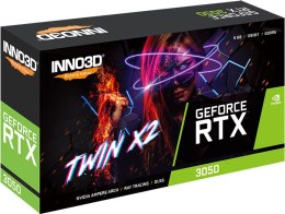 Karta graficzna INNO3D GeForce RTX 3050 Twin X2 V2 Special, 6144 MB GDDR6