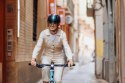 Kask Rowerowy HJC CALIDO PLUS Biało-Szary PEARL WHITE GREY r.L