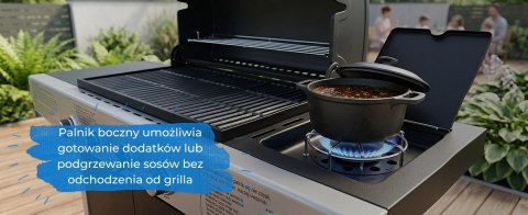 Grill gazowy Ravanson GO-4 13,3 kW