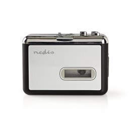 Konwerter kasetowy Nedis ACGRU100GY USB / 3.5 mm zasilanie USB/bateria Szary