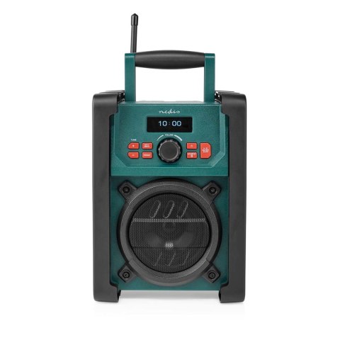 Radio Nedis RDDB3100GN 15W Bluetooth IP65 Czarny/Zielony