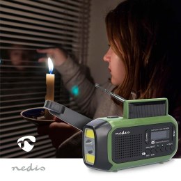Radio Nedis RDDBCR2000GN DAB+ Czarny/Zielony