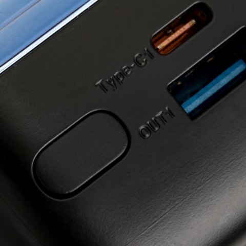 Rivacase VA1080 bank mocy Litowo-polimerowy (LiPo) 30000 mAh Czarny, Niebieski