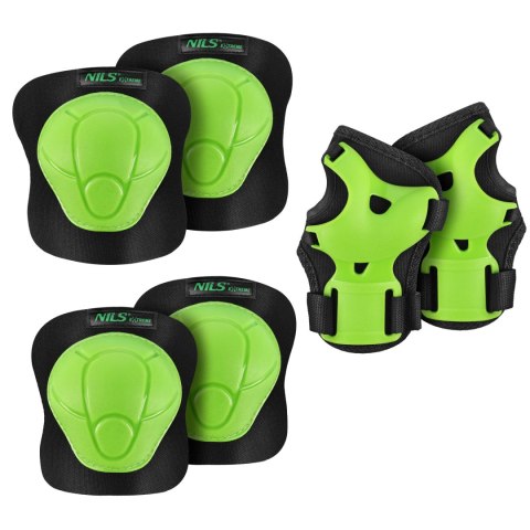 H210 ZESTAW OCHRANIACZY ZIELONY ROZM. M NILS EXTREME