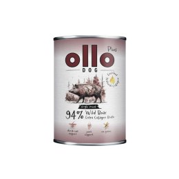 Ollo Plus Kolagen Dzik 400g puszka dla psa