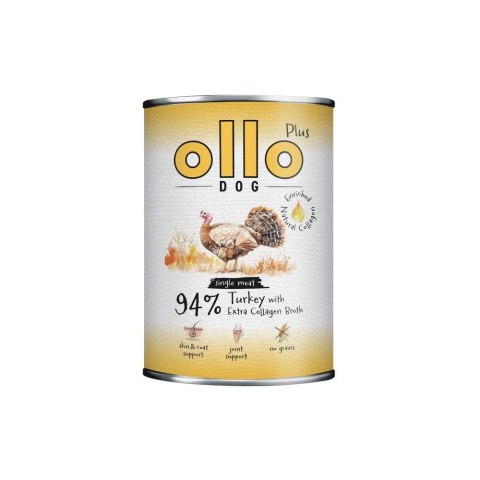 Ollo Plus Kolagen Indyk 400g puszka dla psa