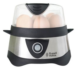 Russell Hobbs Stylo 7 jaj. 365 W Czarny, Stal nierdzewna