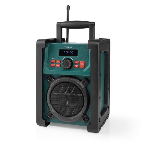 Radio Nedis RDDB3100GN 15W Bluetooth IP65 Czarny/Zielony
