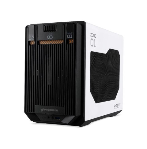 Acer Predator MI900 - Mini-ITX - Panel boczny z okienkiem - bez zasilacza - biały - USB/Audio