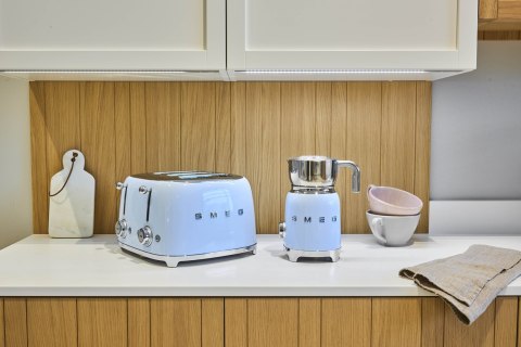 Toster SMEG model TSF03PBEU pastel blue
