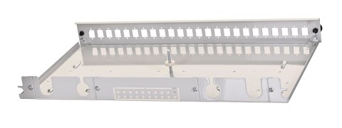 Alantec Przełącznica światłowodowa 24xSC simplex / 24xLC duplex 19" 1U z płytą czołową oraz akcesoriami montażowymi (dławiki, op