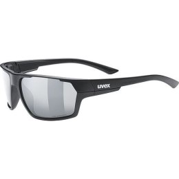 Okulary polaryzacyjne Uvex Sportstyle 233 P - black matt/litemirror silver