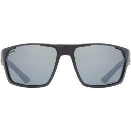 Okulary polaryzacyjne Uvex Sportstyle 233 P - black matt/litemirror silver