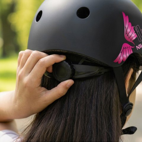 MTW001 FLY KASK RÓŻOWY L(58-61CM) NILS EXTREME