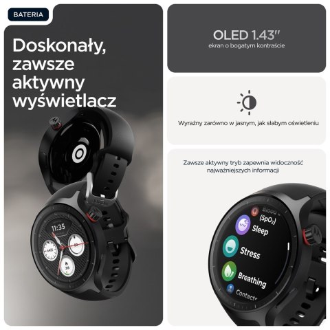Motorola Moto Watch 512MB Volcanic Ash_Silicone Black