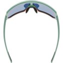 Uvex sportstyle 235 Okulary do wielu sportów Unisex Półobwódkowe Zielony, Czerwony