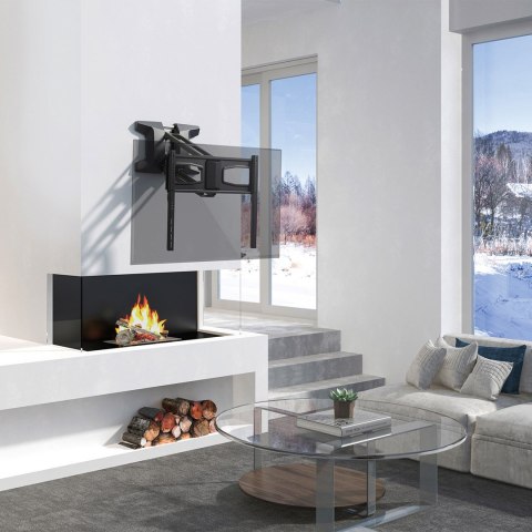 MACLEAN UCHWYT DO TV ELEKTRYCZNY NAD KOMINEK 37"-70" 35KG Z PILOTEM MC-891 (OUTLET)