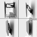 MACLEAN UCHWYT DO TV ELEKTRYCZNY NAD KOMINEK 37"-70" 35KG Z PILOTEM MC-891 (OUTLET)