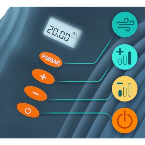 Pompka elektryczna do materaca pontonu SUPa + 6 przejściówek 12V Neo-Sport NS-713