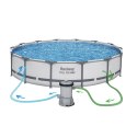 Basen ogrodowy stelażowy 427 x 84 cm zestaw 9w1 Bestway 56595