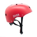 Kask dziecięcy Motus Siver MOTHAM8LR rozmiar L, czerwony
