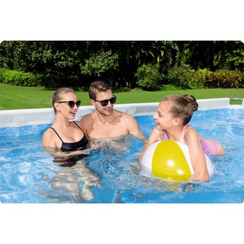 Basen ogrodowy stelażowy 640 x 274 x 132 cm 12w1 Bestway 5612B