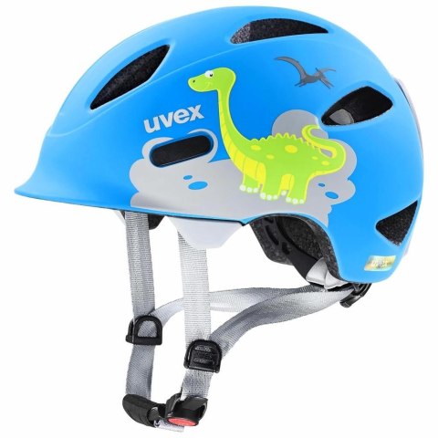 Kask rowerowy dziecięcy uvex oyo style dino blue matt 50-54