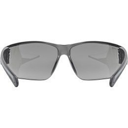 Okulary rowerowe UVEX Equate, black matt/smoke