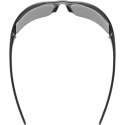 Okulary rowerowe UVEX Equate, black matt/smoke