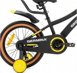 ROWER DZIECIĘCY BMX 16 CALI GERMINA CZARNY