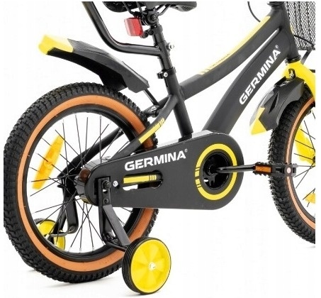 ROWER DZIECIĘCY BMX 16 CALI GERMINA CZARNY