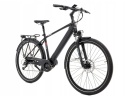 Rower elektryczny Germina City 28” 17” czarny | 250W | Bateria 36V 10.4Ah | Shimano Altus 8 biegów | E-bike