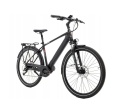 Rower elektryczny Germina City 28” 17” czarny | 250W | Bateria 36V 10.4Ah | Shimano Altus 8 biegów | E-bike